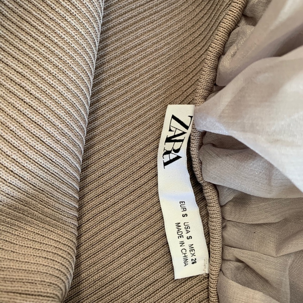 ZARA one shoulder, MINI coctail dress - Picture 4 of 4